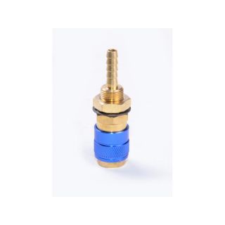 Conector rapid Iweld pentru furtun 6mm albastru