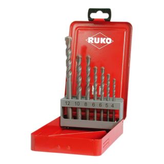 Set burghie pentru beton Ruko, cilindrica, 4-12mm, 7 bucati