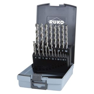 Set burghie pentru metal Ruko TL 3000, HSS,, 1-10mm, 19 bucati