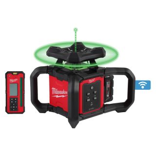 Nivela laser rotativa Milwaukee M18 RLOHVG300-501C, laser verde, 300m