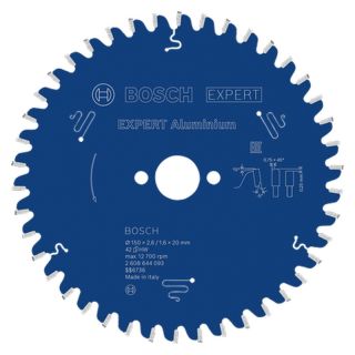 Panza fierastrau circular Bosch EXPERT Aluminium, 150x20x2.6/1.6mm, 42 dinti