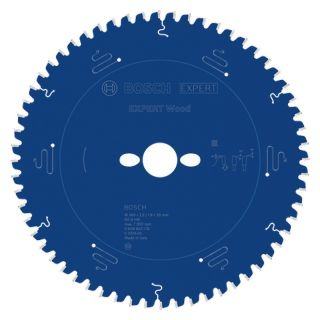 Panza fierastrau circular Bosch EXPERT Wood, 260x30x2.5/1.8mm, 60 dinti