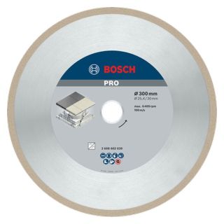 Disc diamantat ceramica Bosch PRO Ceramic, 300x30/25.4x2.8mm
