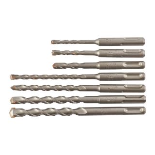 Set burghie pentru beton Milwaukee Contractor SDS Plus, 5-12mm, 7 bucati