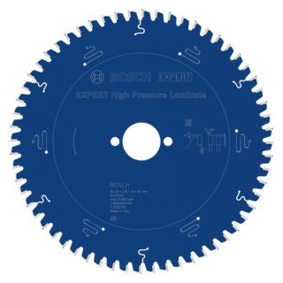 Panza fierastrau circular Bosch EXPERT High Pressure Laminate, 210x30x2.8/1.8mm, 60 dinti