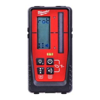 Receptor / detector laser Milwaukee LRD100, laser verde, 250m