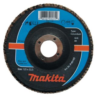 Disc lamelar slefuire metal Makita, 115x22.23mm, G120