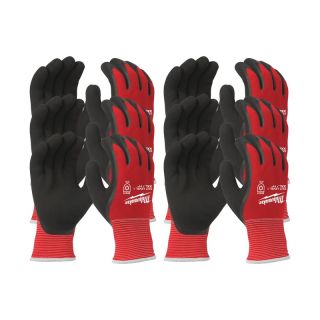 Manusi protectie frig Milwaukee WINTER CUT A, negru/rosu, mas. 2XL/11, 12 perechi