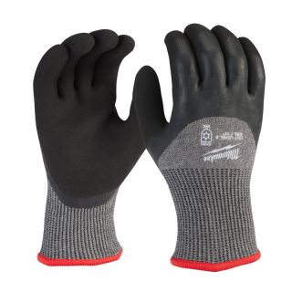 Manusi protectie frig Milwaukee WINTER CUT E, gri/negru, mas. 9/L, 12 perechi