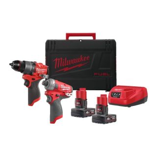 Pachet 2 scule Milwaukee M12 FPP2E2-402X