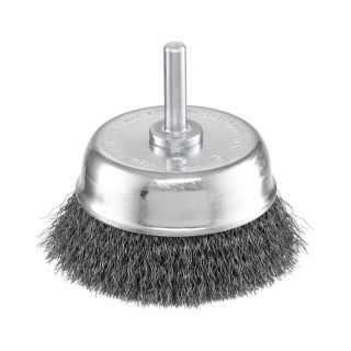 Perie oala Stanley, fir rasucit otel, fin, 75mm