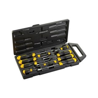 Set surubelnite Stanley CUSHION GRIP, PZ/SL, 10 bucati