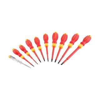 Set surubelnite Stanley, VDE, PZ/PH/SL, 10 bucati