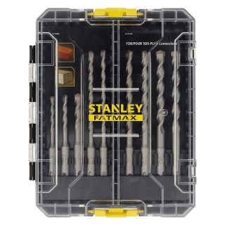 Set burghie pentru zidarie/caramida Stanley Fatmax SDS Plus, 5-12mm, 9 bucati