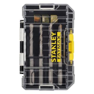Set burghie pentru beton Stanley Fatmax SDS Plus, 5-10mm, 8 bucati