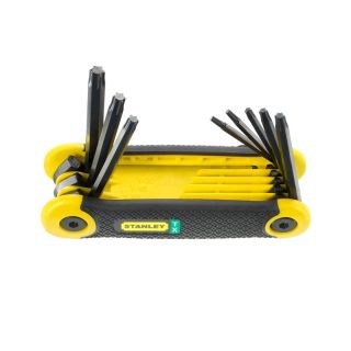 Set chei torx in L Stanley, TX9-TX40, 8 piese