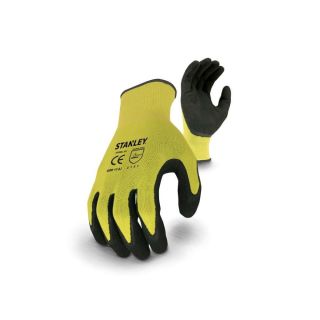 Manusi protectie taiere Stanley, negru/galben, mas. L