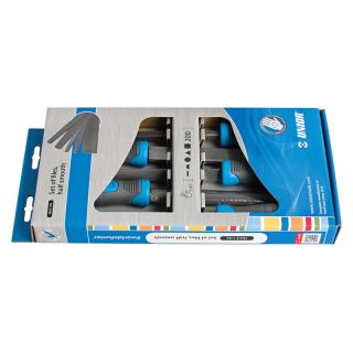 Set de pile Unior 762/5 1/2S, semifine, 200mm, 5 piese