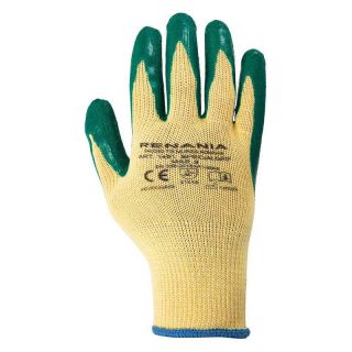 Manusi protectie taiere Renania SPECIALGRIP, galben/verde, mas. 10