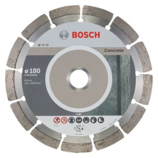 Disc diamantat beton armat Bosch Standard for Concrete, 180x22.23x2mm, 10 bucati
