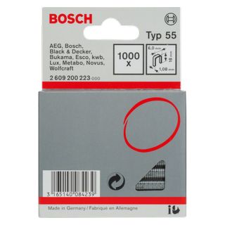 Capse Bosch, tip 55, 18x6x1.08mm, 1000 bucati