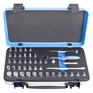 Trusa de scule Unior 188B, 1/4", 44 piese