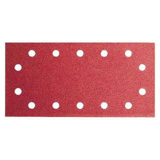 Foaie abraziva dreptunghiulara Bosch EXPERT C430, 14 gauri, 115x230mm, G60/120/180, 10 bucati