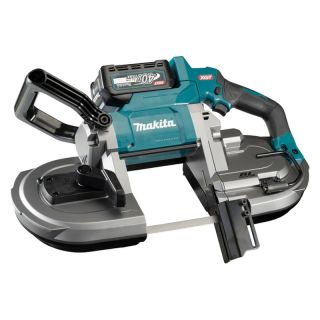 Fierastrau cu banda Makita PB002GM201, XGT 40V max, 127 mm, cu acumulator