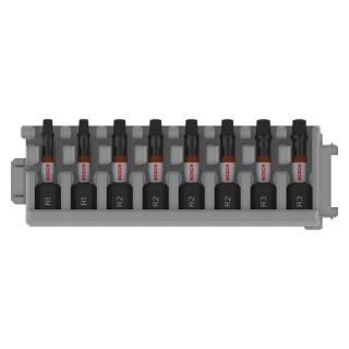 Set biti Bosch PRO Impact, R1/R2/R3, 55mm, 8 bucati