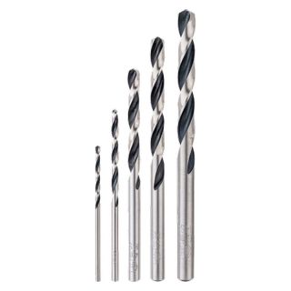 Set burghie pentru metal Bosch HSS PointTeQ, cilindrica, 2-6mm, 5 bucati