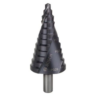 Burghiu in trepte Bosch HSS-AlTiN, 3 laturi, 6-37mm