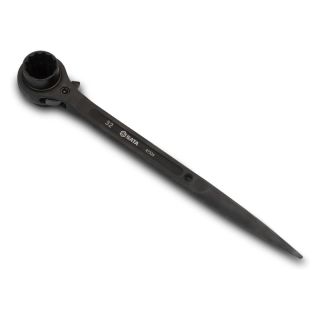 Cheie inelara cu clichet pentru schela Sata, 400mm, 24x30mm