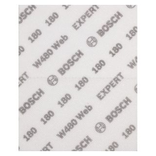 Plasa abraziva Bosch EXPERT W480 Web, 115x140mm, G180, 2 bucati
