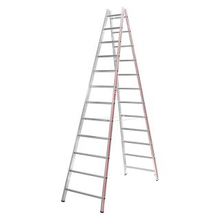 Scara cu trepte, accesibila din ambele parti, 2 x 12 trepte, 3.44 m, HYMER