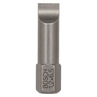 Bit Bosch Extra Hard, SL1.2x6.5mm, 25mm, 25 bucati