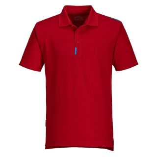 Tricou polo Portwest WX3, rosu, mas. M