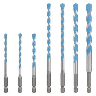 Set burghie pentru beton Bosch EXPERT HEX-9 Multi Construction, hexagonala, 5-10mm, 7 bucati
