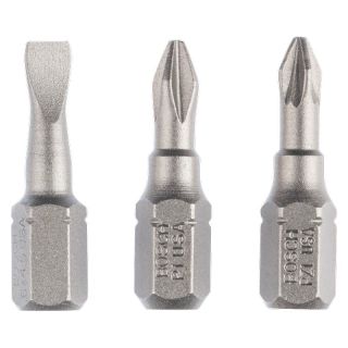 Set biti dubli Bosch Extra Hard, PH/PZ/SL, 25mm, 3 bucati