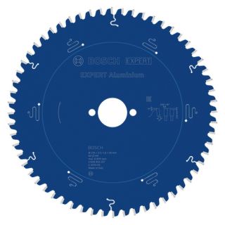 Panza fierastrau circular Bosch EXPERT Aluminium, 216x30x2.3/1.6mm, 60 dinti