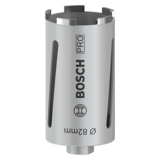 Carota diamantata Bosch PRO Core Cutter Dry, prindere G 1/2", 82x150mm