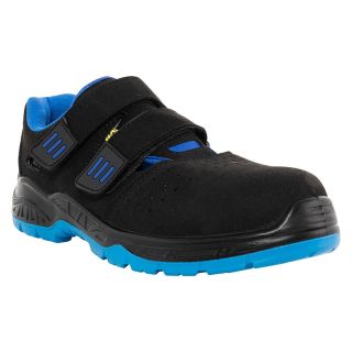 Sandale de protectie Renania MAVERICK, S1 PL SR FO ESD, negru, mas. 39