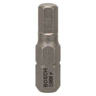 Bit Bosch Extra Hard, HEX5, 25mm, 3 bucati