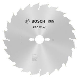 Panza fierastrau circular Bosch PRO Wood, 254x30x2.8/1.8mm, 24 dinti