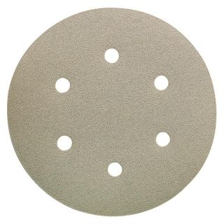 Disc abraziv corindon alb Forum, velcro, 6 gauri, 150mm, G100, 100 bucati