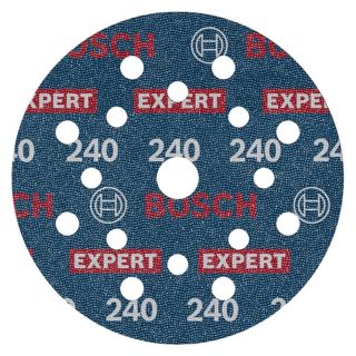 Disc abraziv Bosch EXPERT O780, 125mm, G240, 6 bucati