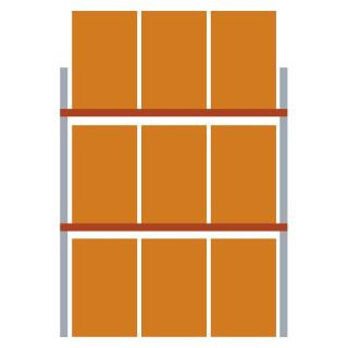 Raft pentru paleti Meta MULTIPAL 1000kg 2700x1100x2700mm 3 polite