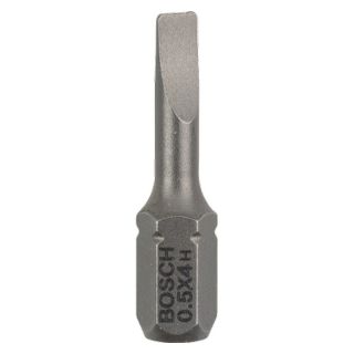 Bit Bosch Extra Hard, SL0.5x4mm, 25mm, 3 bucati
