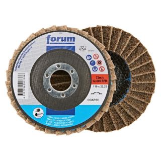 Disc lamelar slefuire multi-material Forum, 125x22.23mm, granulatie mediu