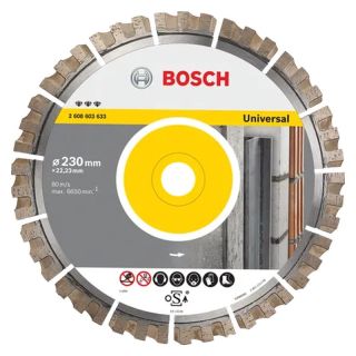Disc diamantat Bosch Best for Universal, 300x25.4x2.8mm