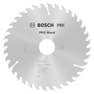 Panza fierastrau circular Bosch PRO Wood, 165x30x2.6/1.6mm, 36 dinti